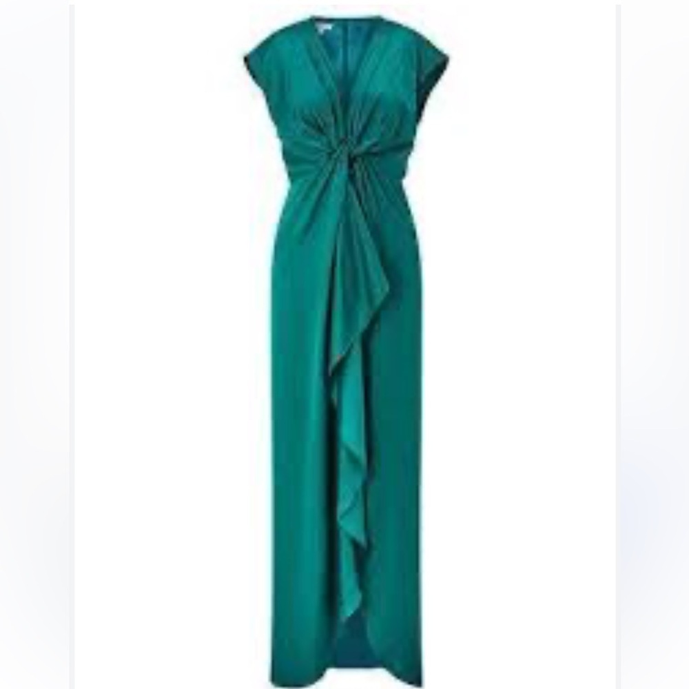 Elegant NWT Green Macey Maxi Dress size UK 12/ US 8.